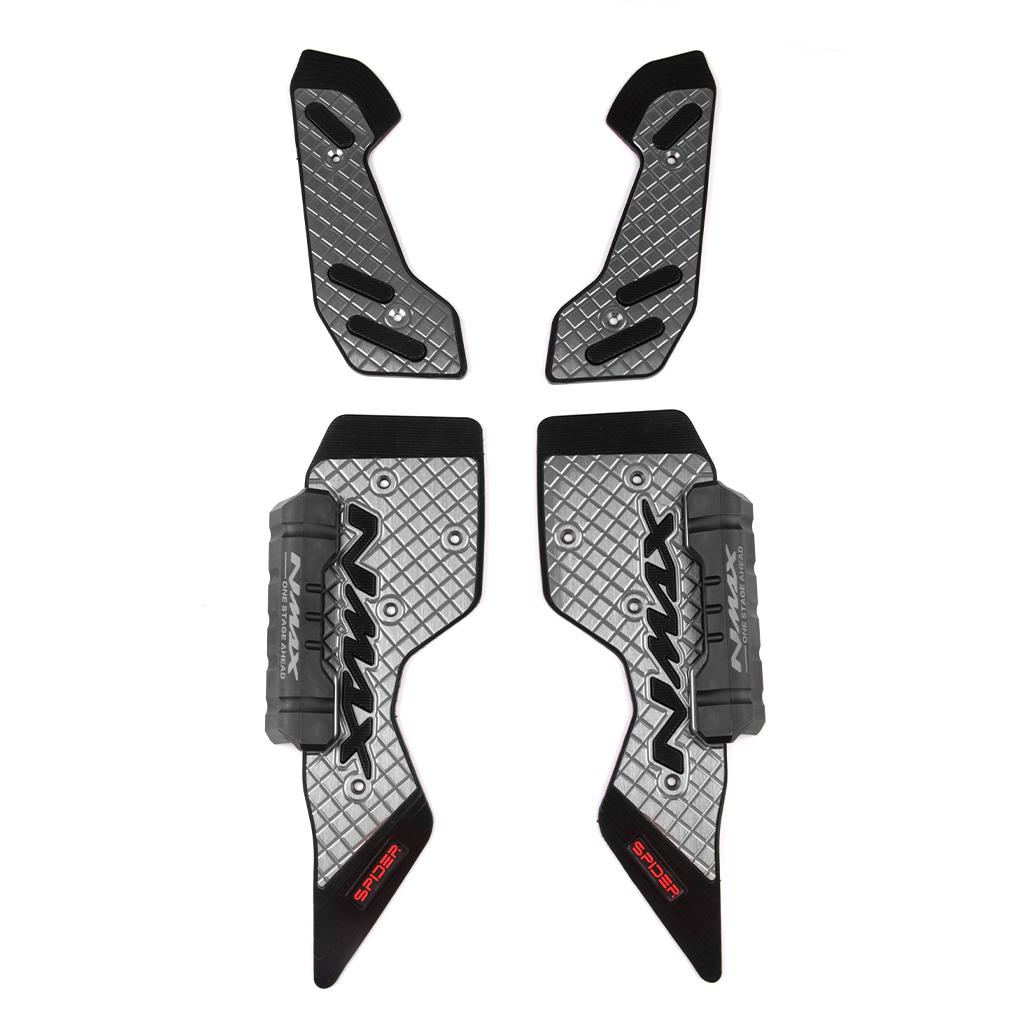 Motorcycle Footpads For NMAX 155 Front and rearPegs Plate Aluminum Alloy Pedal Modified Skid Proof Footrest For Yamaha 2020-2025