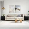 VidaXL Coffee Tables 2 Pcs Black 50x46x50 Cm Engineered Wood 830895
