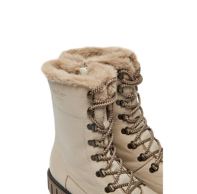 Rieker Y3405-60 Beige Ankle Boots