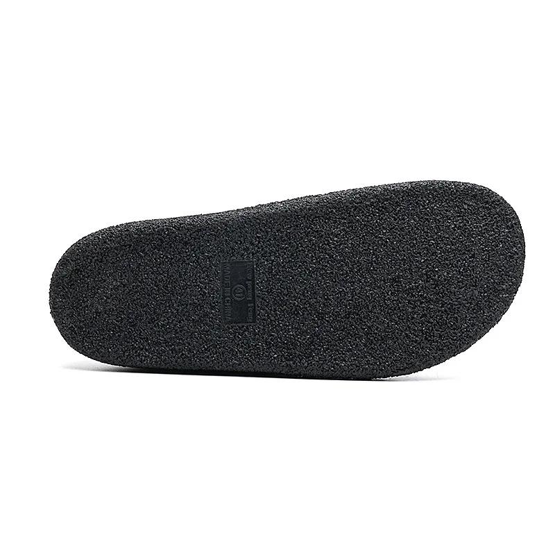 Winter Plush Men Slippers Big Size 46 Indoor Warm Fur Men's Mules Shoes Unisex Bedroom Slides Waterproof Male Slipper Slip On