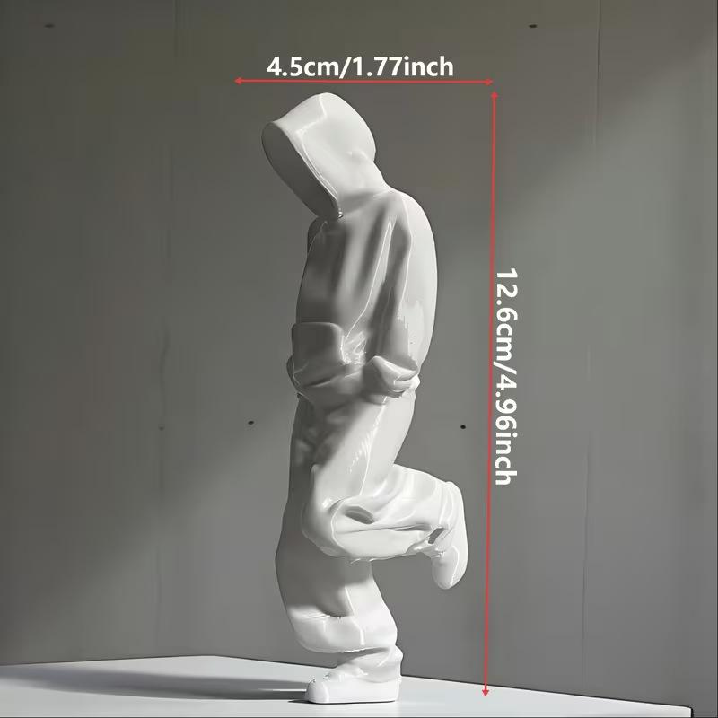 3D-gedruckte Heimdekoration Wohnzimmerdekoration Figur Harzhandwerk Skulptur Heimzubehör Figuren für Innenräume
