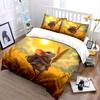Cute Mouse Nature Adventure Decor Bedding Set with 1 Duvet Cover 2 Pillowcases Single Double King Queen, Gift
