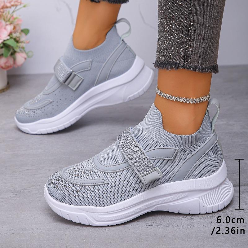 Neue modische lässige Damenschuhe, tief geschnitten, dicke Sohle, atmungsaktive Sportschuhe, einzelne Schuhe