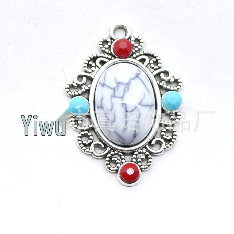 Okrągłe klipsy z metalu i akrylu z cyrkoniami 16 mm z płaskim tyłem do biżuterii, odzieży i ozdób DIY