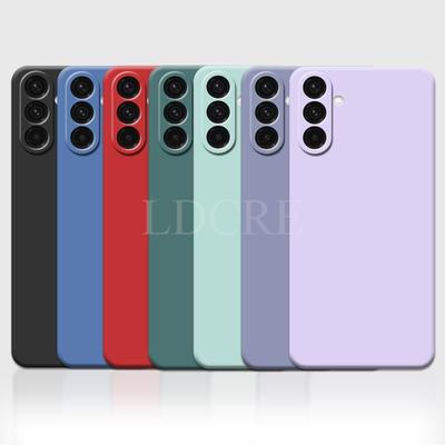 Carcasă pentru Samsung Galaxy A17 Husa din Silicon Lichid Carcasă Galaxy A17 Cauciuc Simplu TPU Carcasă Protector Telefon Husa Samsung Galaxy A17