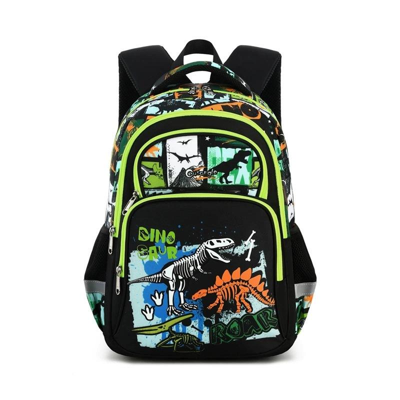 3-Piece School Backpack Set Spine Protection Ergonomic Waterproof Bookbag with Lunch Bag Pencil Case for Grades 3-6
