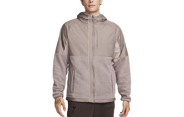 Nike Jackets Men s Light Coffee Hooded Moderate Other DX8453-209 L