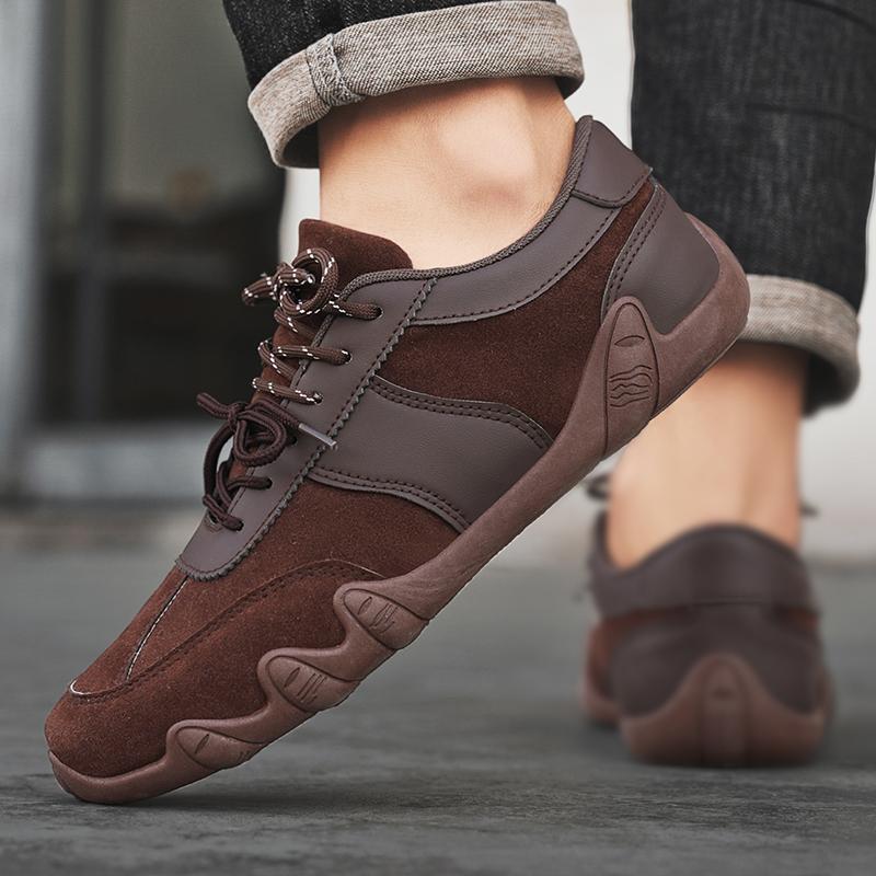 Fashion New Men's Flat Training Shoes Comfortable Versatile Spring Trend Soft Bottom Hiking Casual Forrest Gump Shoes Zapatillas Hombre