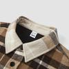 Semir Men's Winter Plaid Wool Blend Shirt Jacket