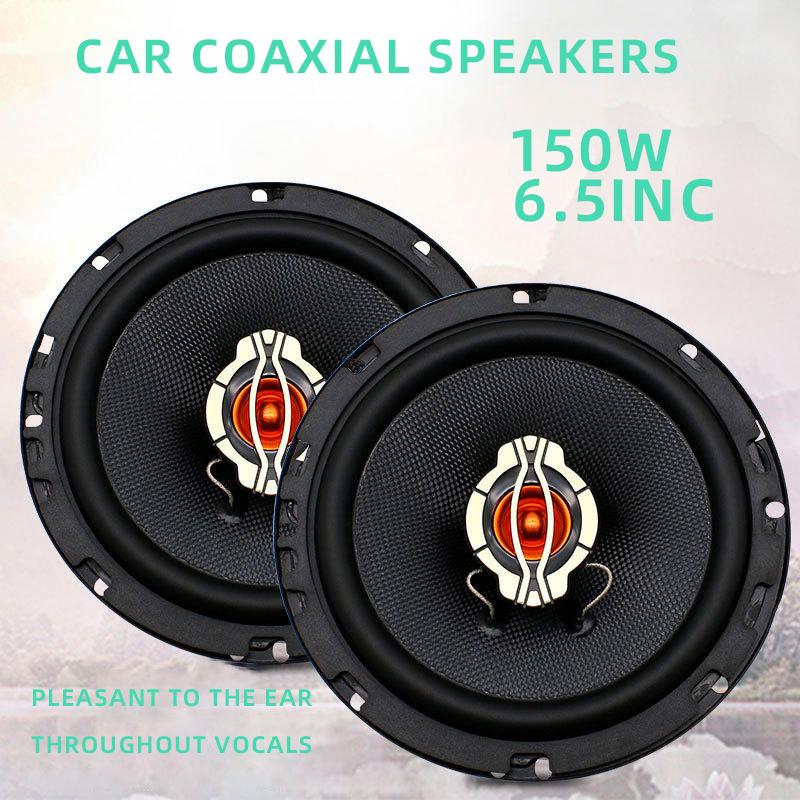 6.5 Inch Car Coaxial Speaker Door Stereo Full Range Sound Automobile Music Speakers for Vehicle Sound System Modification