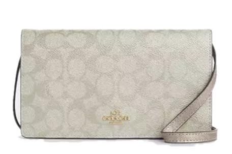 

Сумка Мини Плечо Смартфон Плечо Мини Сумка Сумка Плечо Сумка Anna Foldover Клатч Сумка Crossbody Angle CX593 Товар на аутлете Фирменный Товар [Coach]