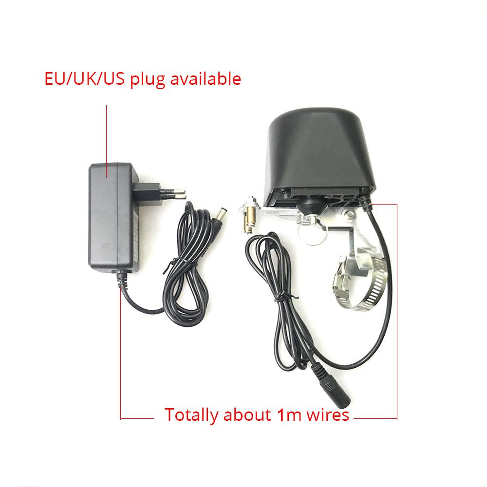 Smart WiFi Water Valve with Timer for Garden Faucet & Gas Shutoff,Works with Alexa/Google Home