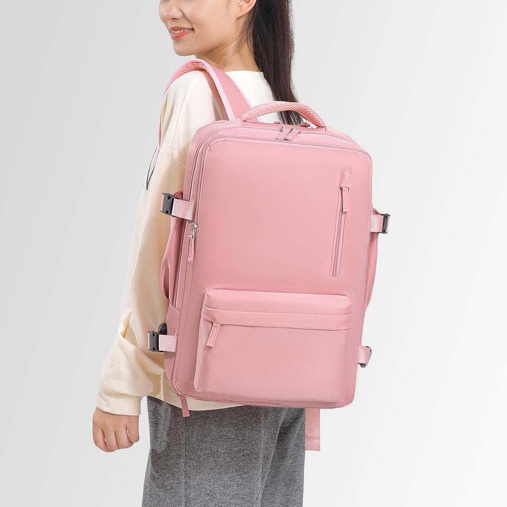 Travel Large Capacity Expandable Commuter Computer Bag School Bag Female High School Student Backpack Multifunctional Travel Backpack Female
