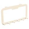 Simple Creative Door Hanger No Trace Adhesive Hooks Sturdy Over Door Hanger for Clothes Towels and Accessories