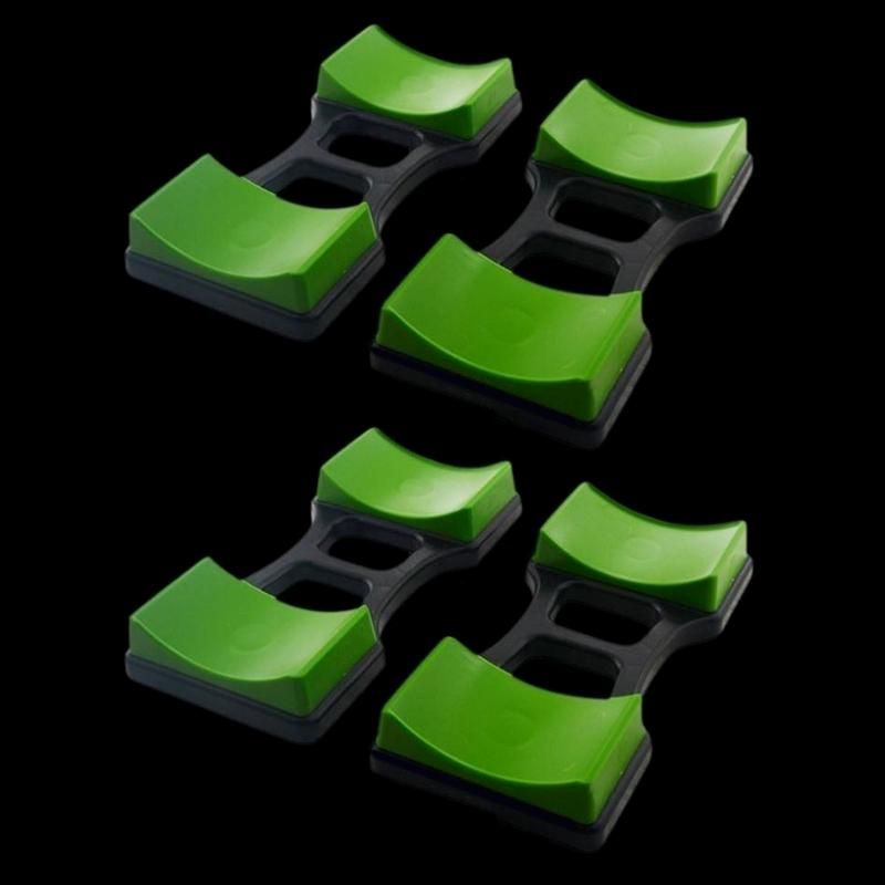 

4Pcs Dumbbells Rest Bracket Mat Floor Protections Dumbbells Holder Floor Stand Large