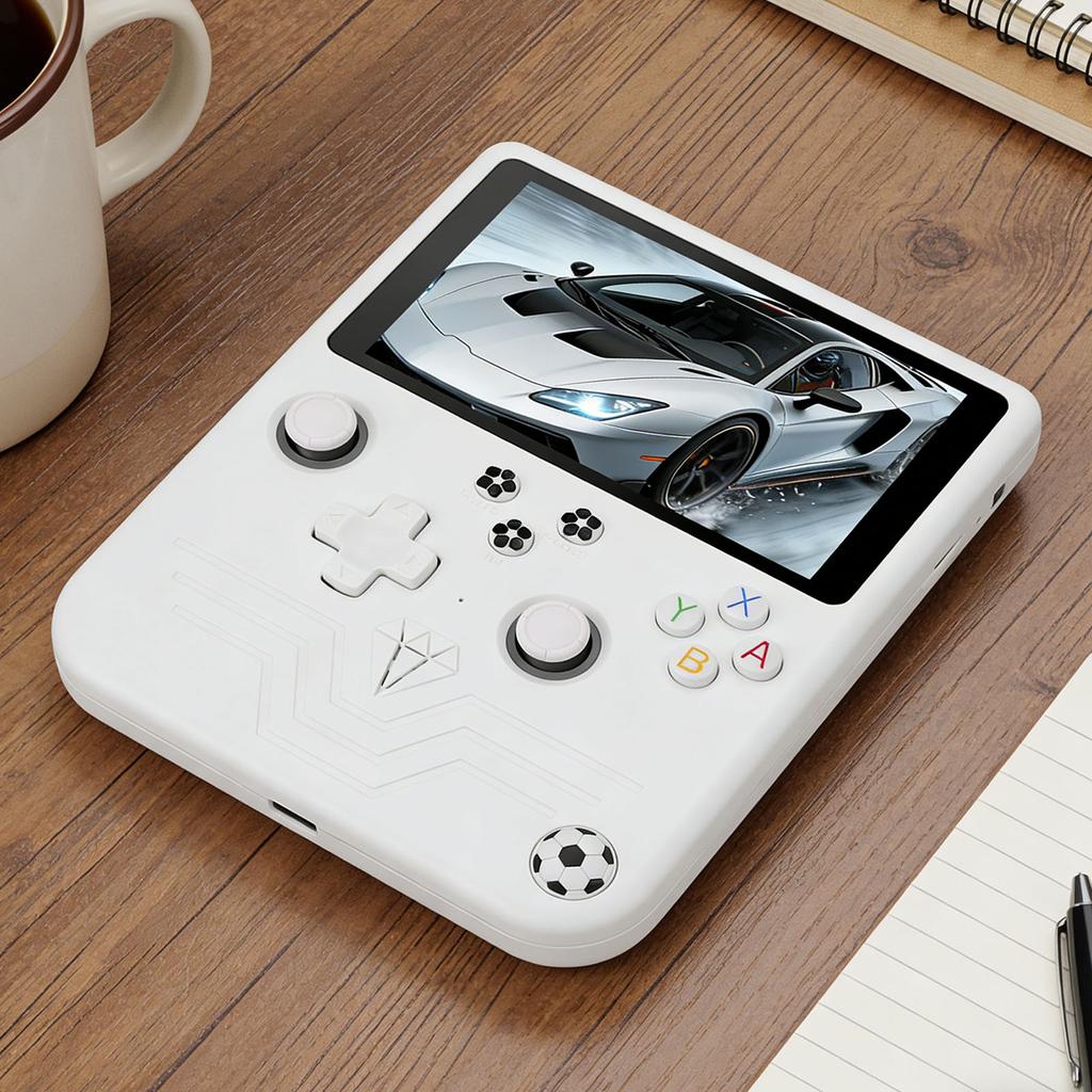 Handheld Game Console 6 Inch HD Screen 6000mAh Portable Retro Gaming Console Supports Over 30 Emulators with Dual RGB