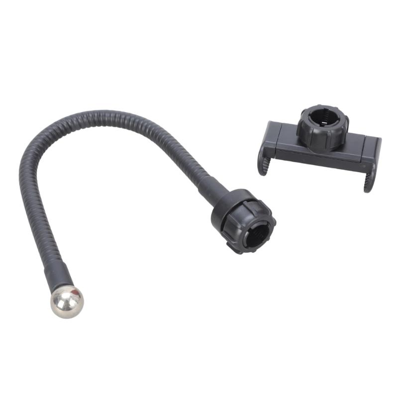 Aluminum Ball Adapter Extension Hose Multiple Position Adjustable Suitable For Mobile Phone Car Vent Suction Cup Mounts