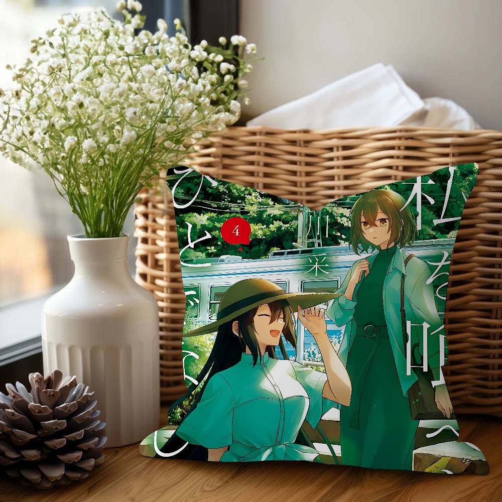 Yaotose Hinako Anime Kissenbezug Kissenbezug Wohnzimmer Sofa Heimdeko Kundenspezifisch