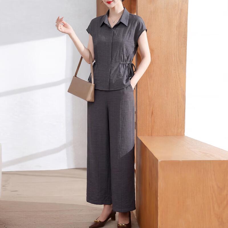 Elegant Summer Two-Piece Set for Women L