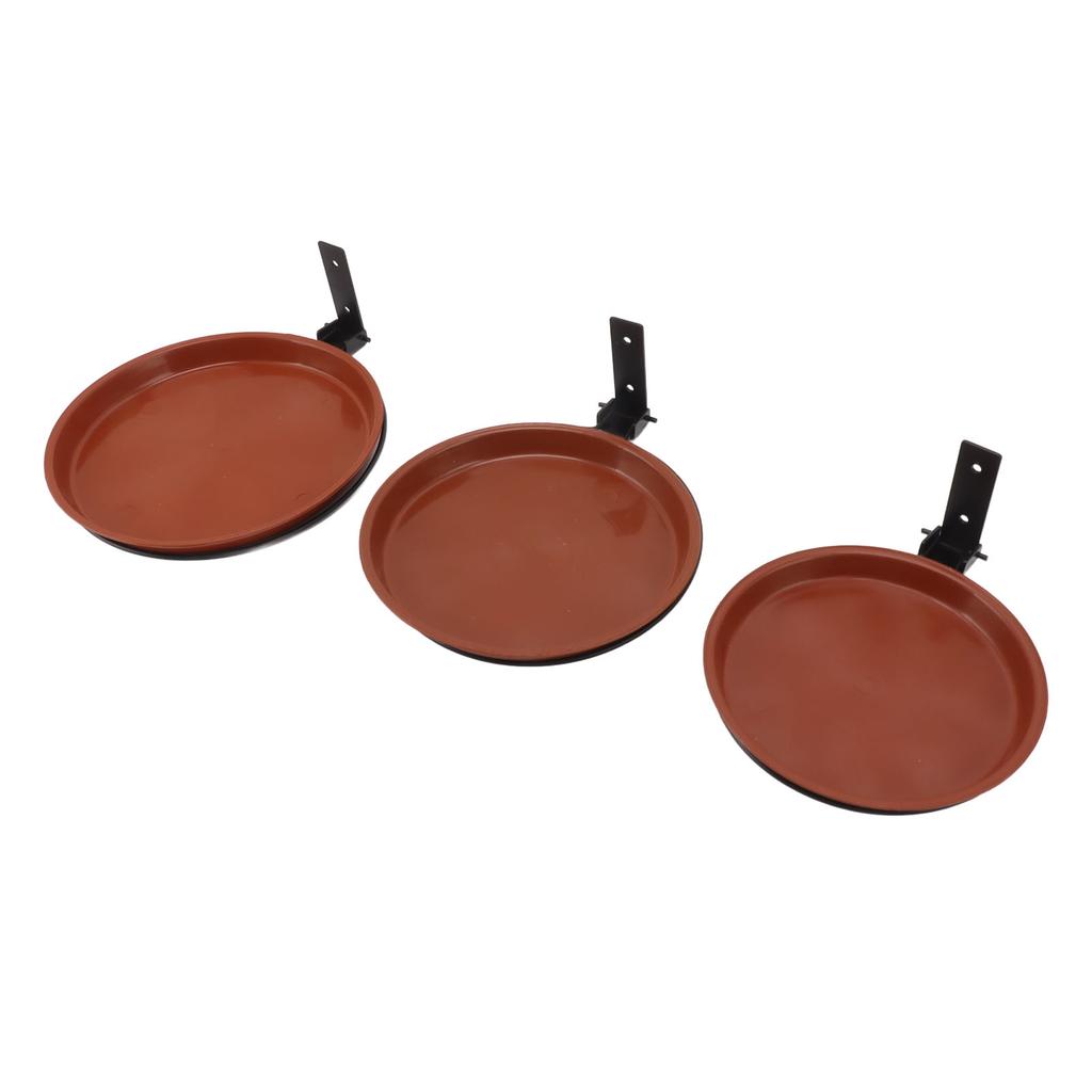 Tree Mounted Bird Feeder Tree Mounted Bird Bath Bowl with Heavy Duty Metal Ring for Backyard