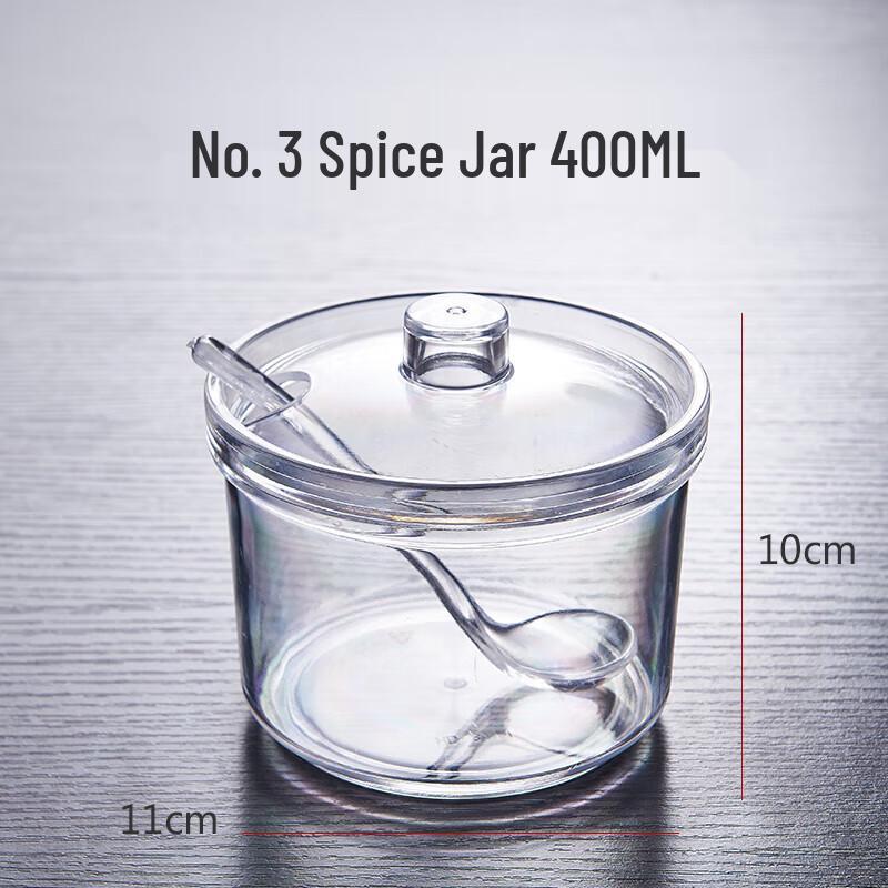 Homeglen Plastic Condiment Jars