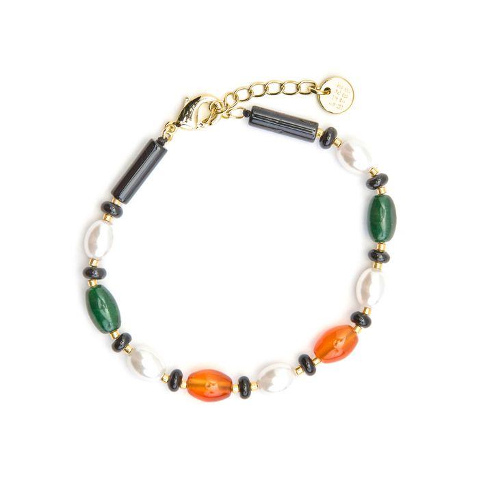 Bracelet - Luxenter - Coepil - Onyx - Or Jaune 18k - 6,5 Mm De Largeur