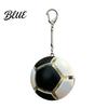 Football Keychain Pendant Mini Shape Team Logo Keychain Portable Decompression Toy for Stress Relief And Fan Gifts Soccer Emblem