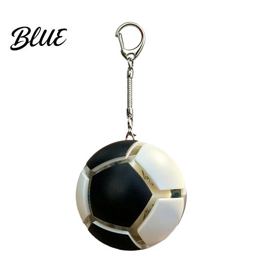 Football Keychain Pendant Mini Shape Team Logo Keychain Portable Decompression Toy for Stress Relief And Fan Gifts Soccer Emblem
