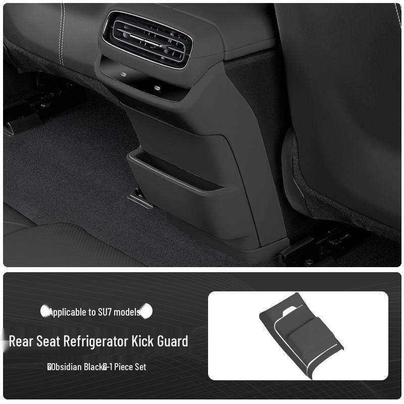 Xiaomi SU7 Refrigerator Kick Mat & Storage Pad for Seat Back Vent Protection