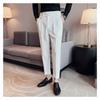 Men's Summer Trousers  Business Formal Pants Slimming and Mature Style Casual Suit Pants