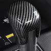 For 2018-23 Honda Accord Carbon Fiber Texture Abs Gear Shift Knob Cap Cover Trim