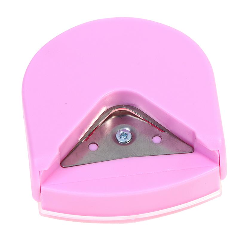 Mini Corner Trimmer Corner Durable Rounder Punch R4 Diy Paper Cutter Pink