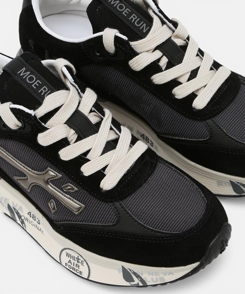 Premiata [26Ss][Moerun-D] Black Women'S Sneakers