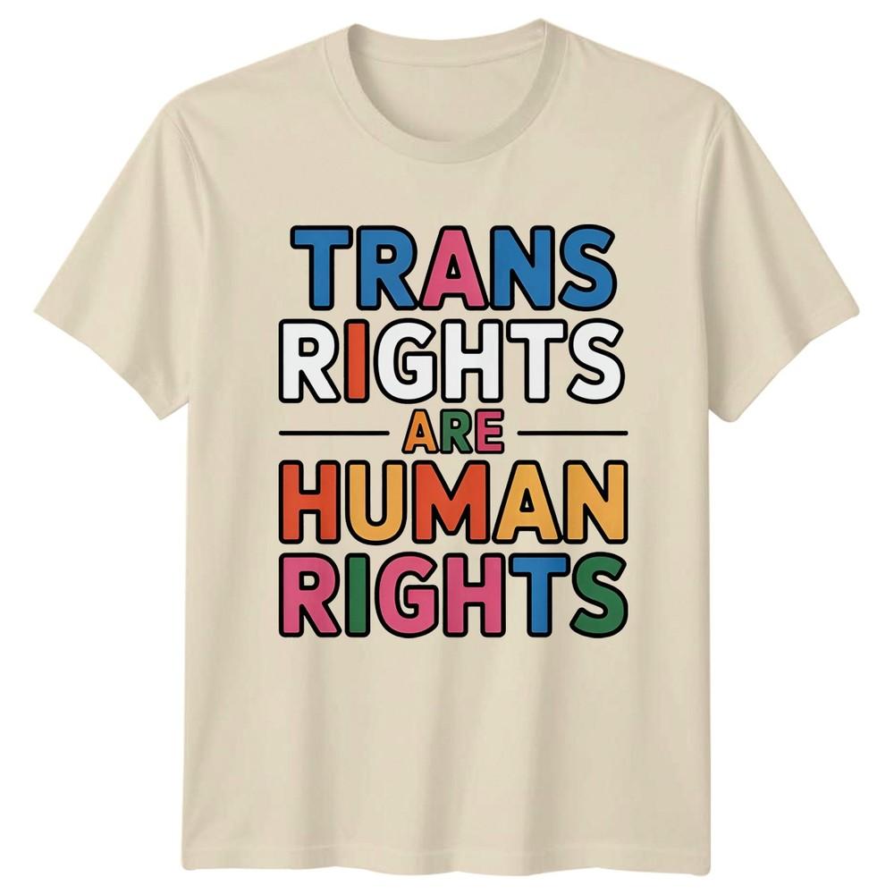 Trans Rights Are HuUnisex Rights TShirt Transgender LGBTQ Pride For Him And Her