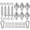 304 Stainless Steel Sunshade Sail Accessories: Diamond Buckle Tensioner