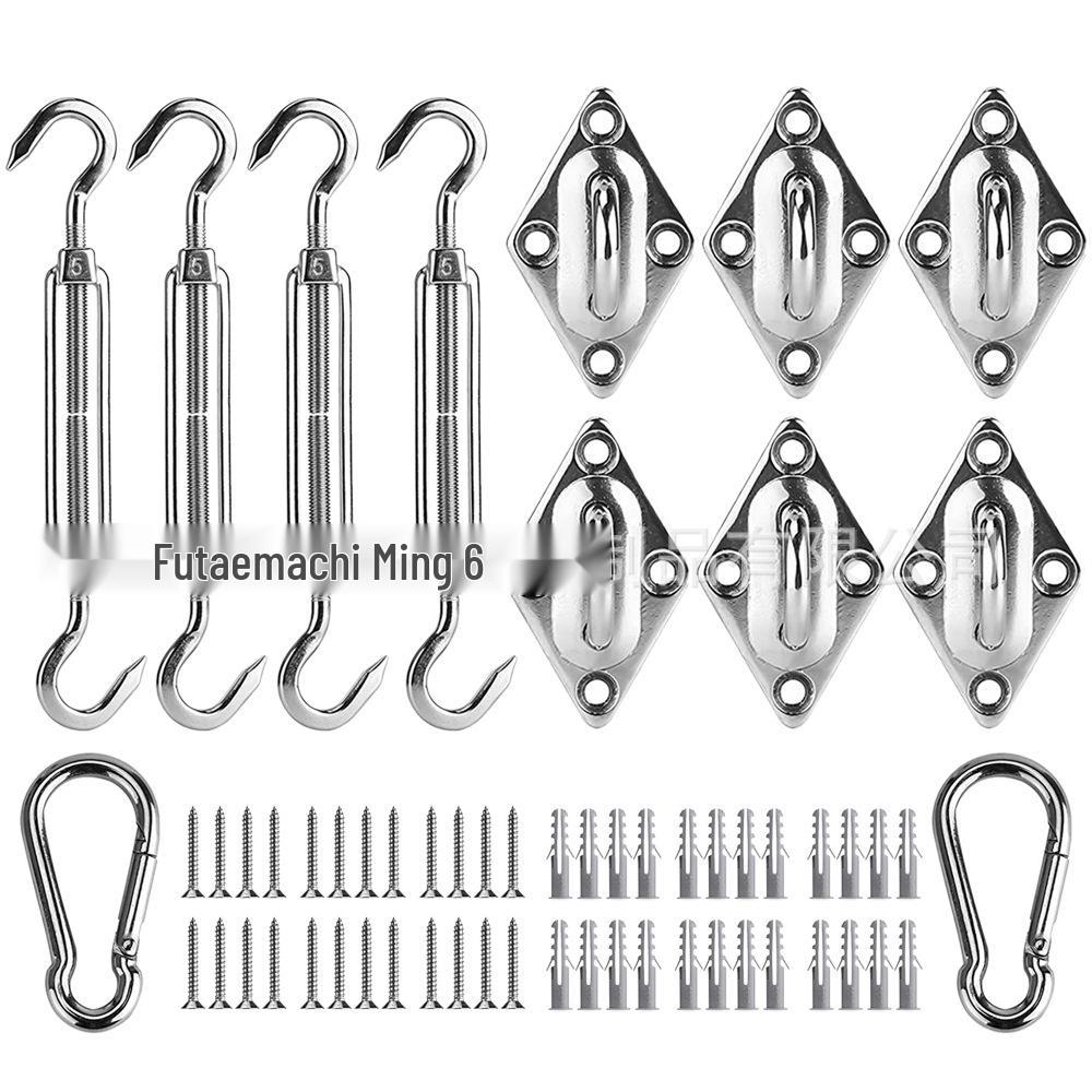 304 Stainless Steel Sunshade Sail Accessories: Diamond Buckle Tensioner