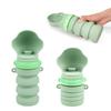 Silicone Collapsible Dog Water Bottle Food Grade Cat Water Bottle  Outdoor Dog Walking