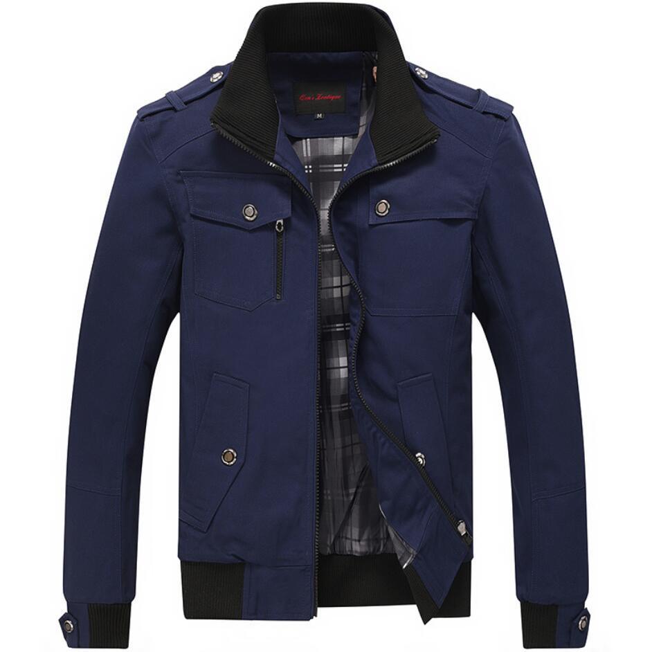 New Spring and Autumn Men's Jacket Loose Collar Men's Coat Young Men's Coat