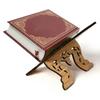 Muslim Kuran Quran Koran Holy Book Stand Holder Eid Al-Fitr Craft Hollow Decor