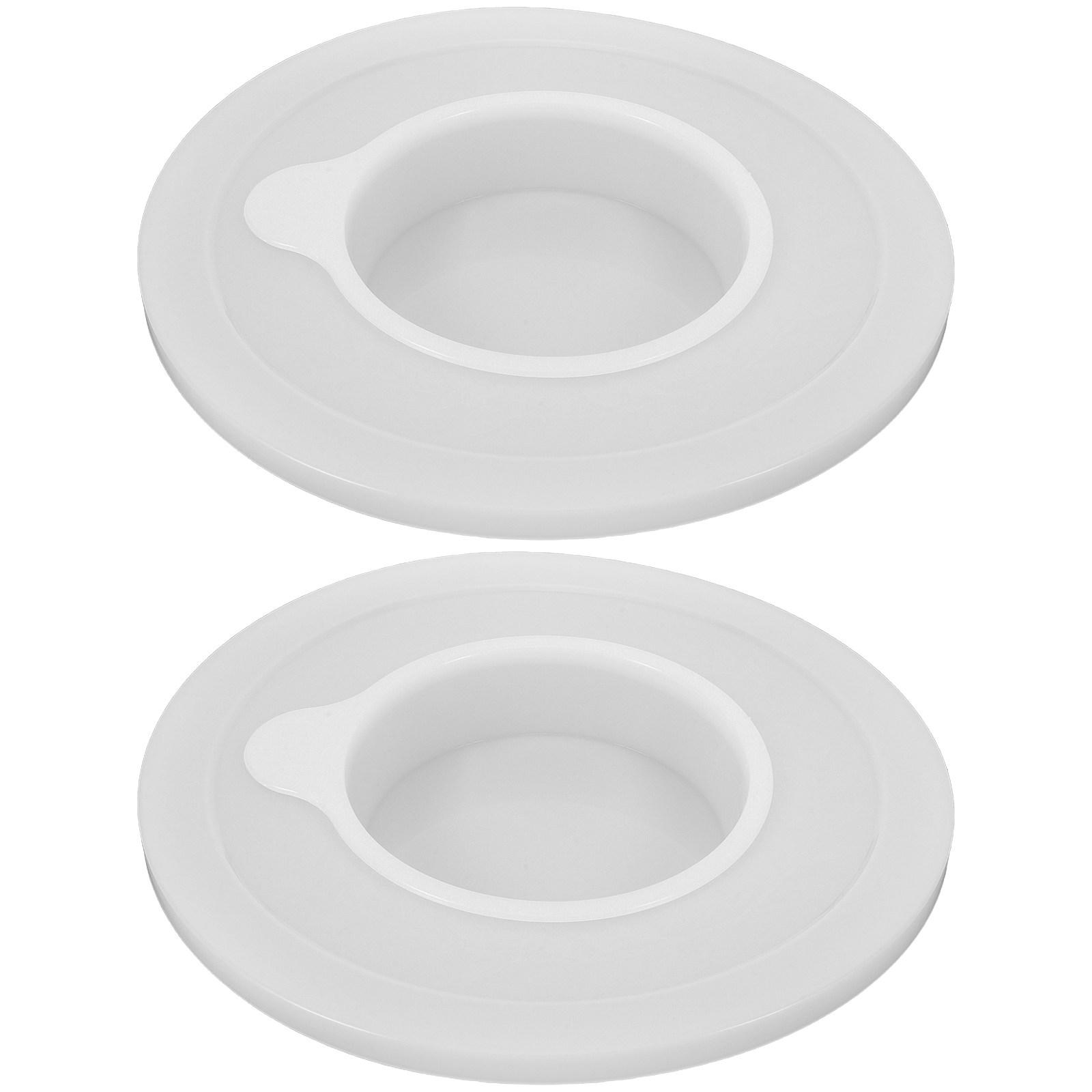 

2Pcs Stand Mixer Bowl Lid Tilt-Head Splash Guard Cover for Kitchen Mixing Proofing 7Qt Reusable Dishwasher Safe Splatter Prevent