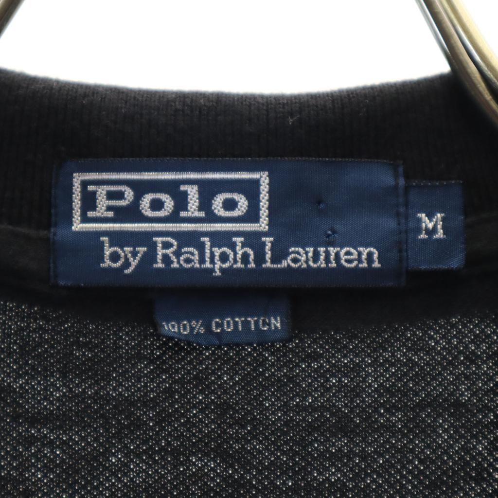 Polo von Ralph Lauren Kurzarm Polohemd M schwarz Rehbraun Herren Gebraucht