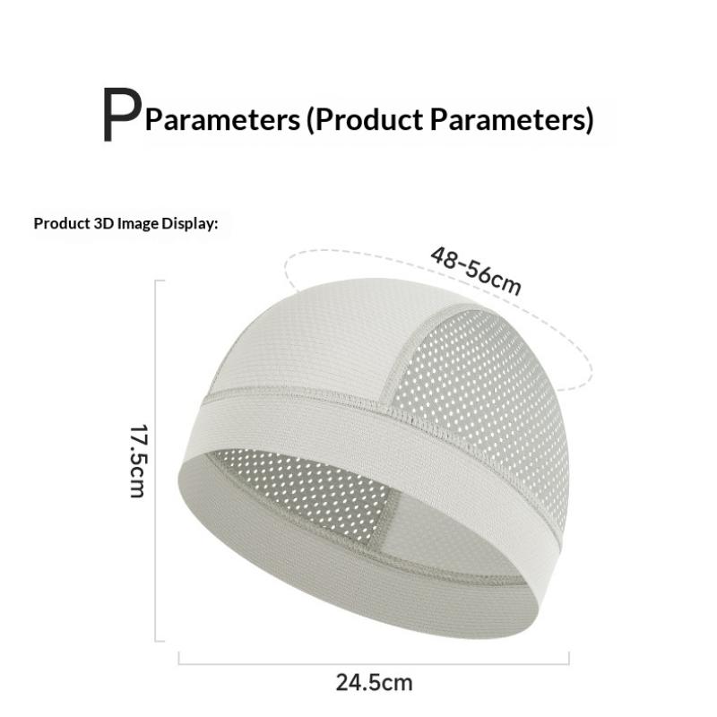 Breathable Elastic Cycling Cap 1PC Quick Dry UV Protection Bike Hat for Summer Riding