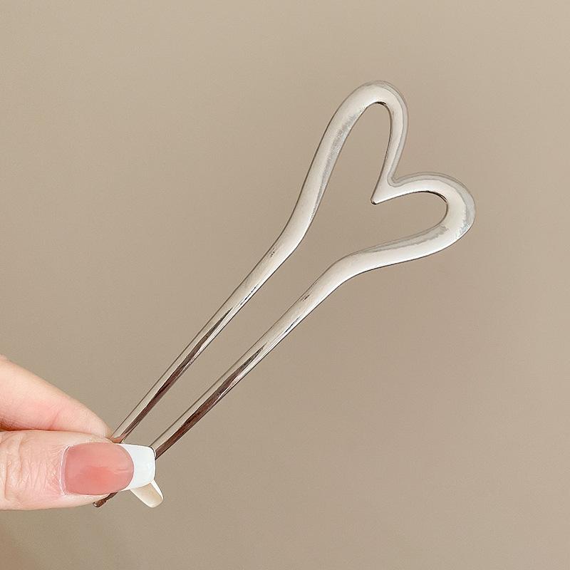 

Елегантна П-подібна китайська шпилька для волосся: Жіночий інструмент для пучка, декоративний гребінь-вставка, преміальний аксесуар для волосся