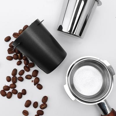 304 Stainless Steel Coffee Powder Cup Dosing Cup Scent Cup Coffee Machine Handle Powder Collector Espresso Machine Accessories