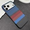 Magnetic Stripe Pattern Carbon Fibre For Magsafe Case For iPhone 18 17 Air 16 15 Pro Max Wireless Charging Shockproof Hard Cover