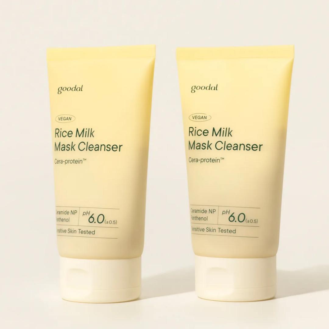

Vegan Rice Milk Pack Cleanser Double Set [150ml + 150ml]