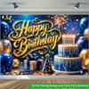 2D Flat Backdrop1pc Birthday Warm Backdrop Banner Polyester Wall Decor For Living Room Bedroom Office Outdoor Decor Holiday Gift
