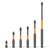 6pcs/10pcs Non-slip PH2 Magnetic Batch Head Electric Screwdriver Bit  Power Hand Tools