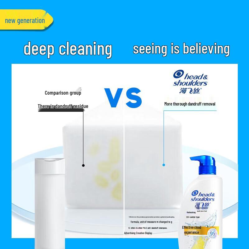 Head & Shoulders Deep Clean Oil Control Anti-Dandruff Shampoo