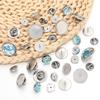 10 jeux Broches Cravate en Acier Inoxydable Épingles Vierges avec Fermoir Support de Badge Base de Revers pour Fabrication de Bijoux DIY Matériel Fournitures